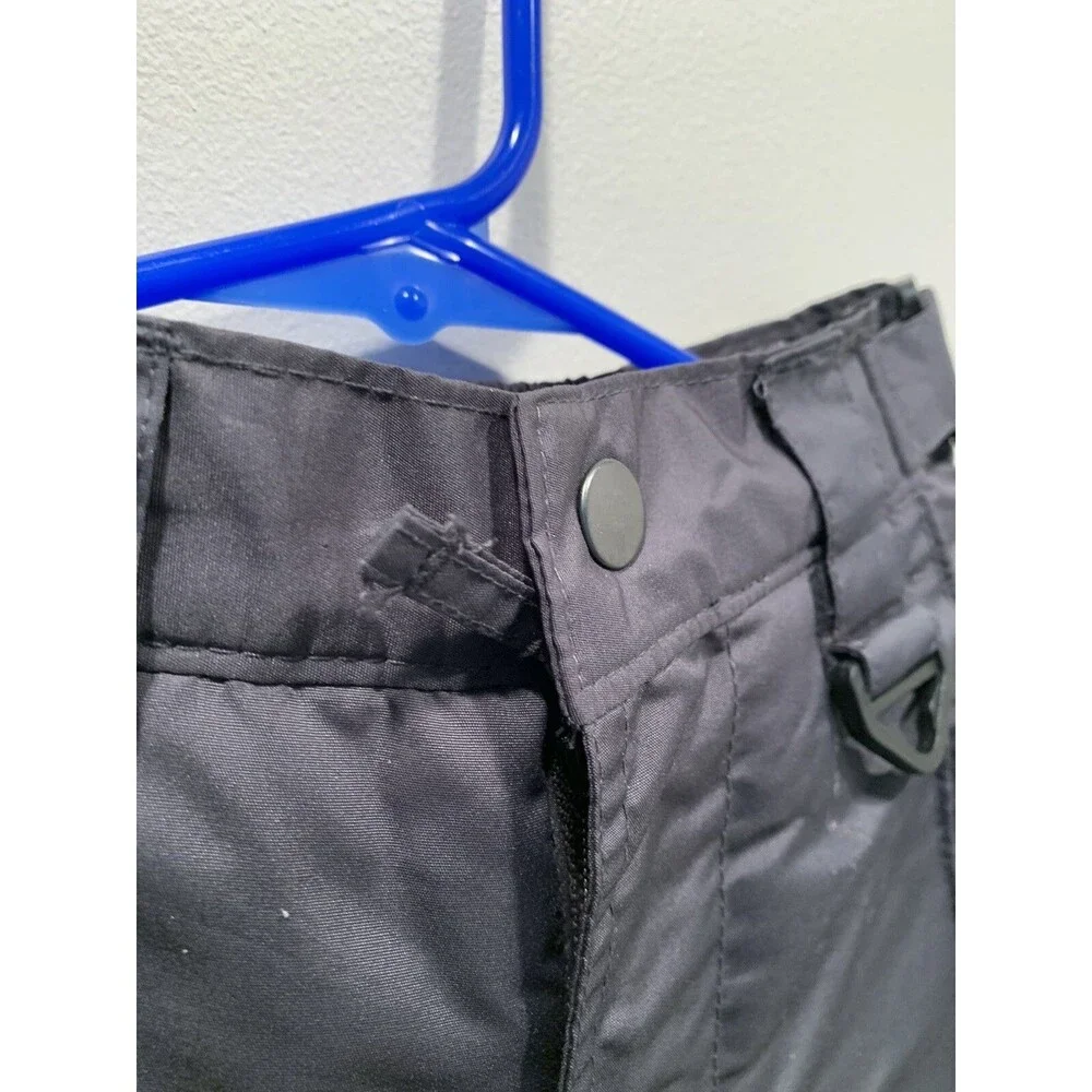 Water Proof Snow Ski Pants Rugged Bear Size 6/6X Kids Youth Polyester NWOT Grey